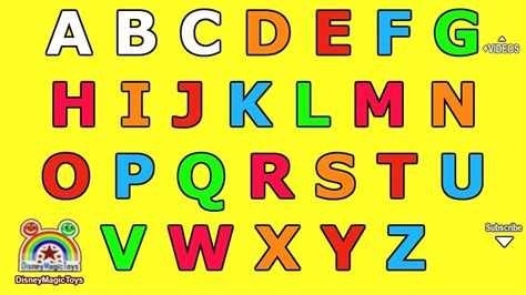 alfabeto inglese completo